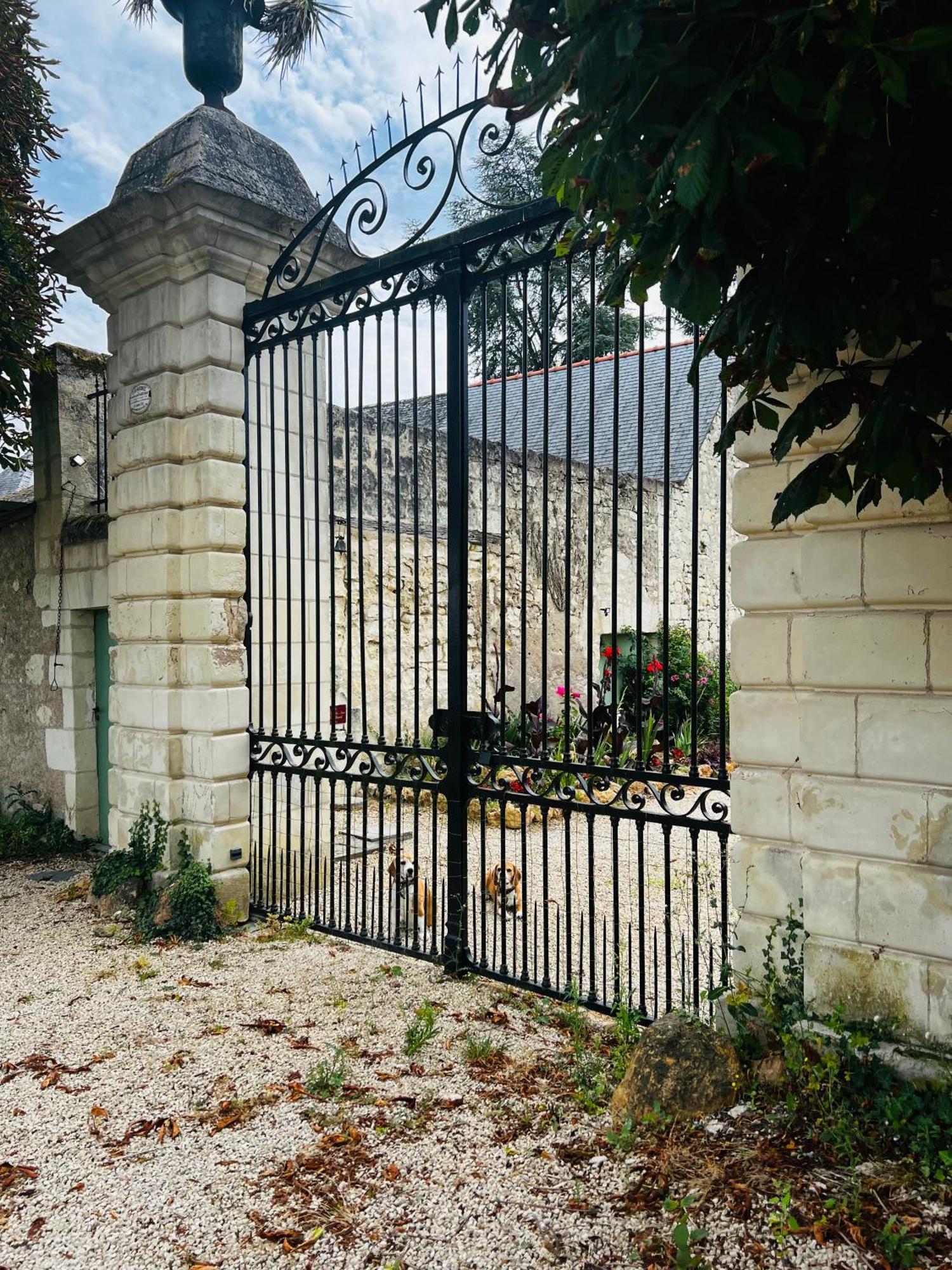 Chateau De La Thibaudiere - Chambre Du Tonneau Allonnes  Bagian luar foto